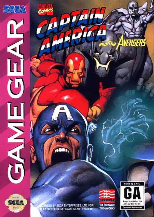 Обложка игры Captain America and the Avengers
